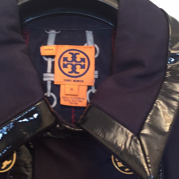 Tory Burch trench coat size 10 - Picture 2 of 7